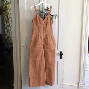 straight leg jumpsuit NWT